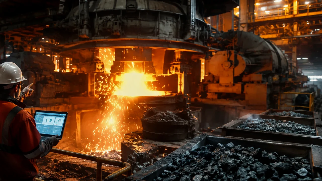 COREX Smelting Reduction digital-twin application