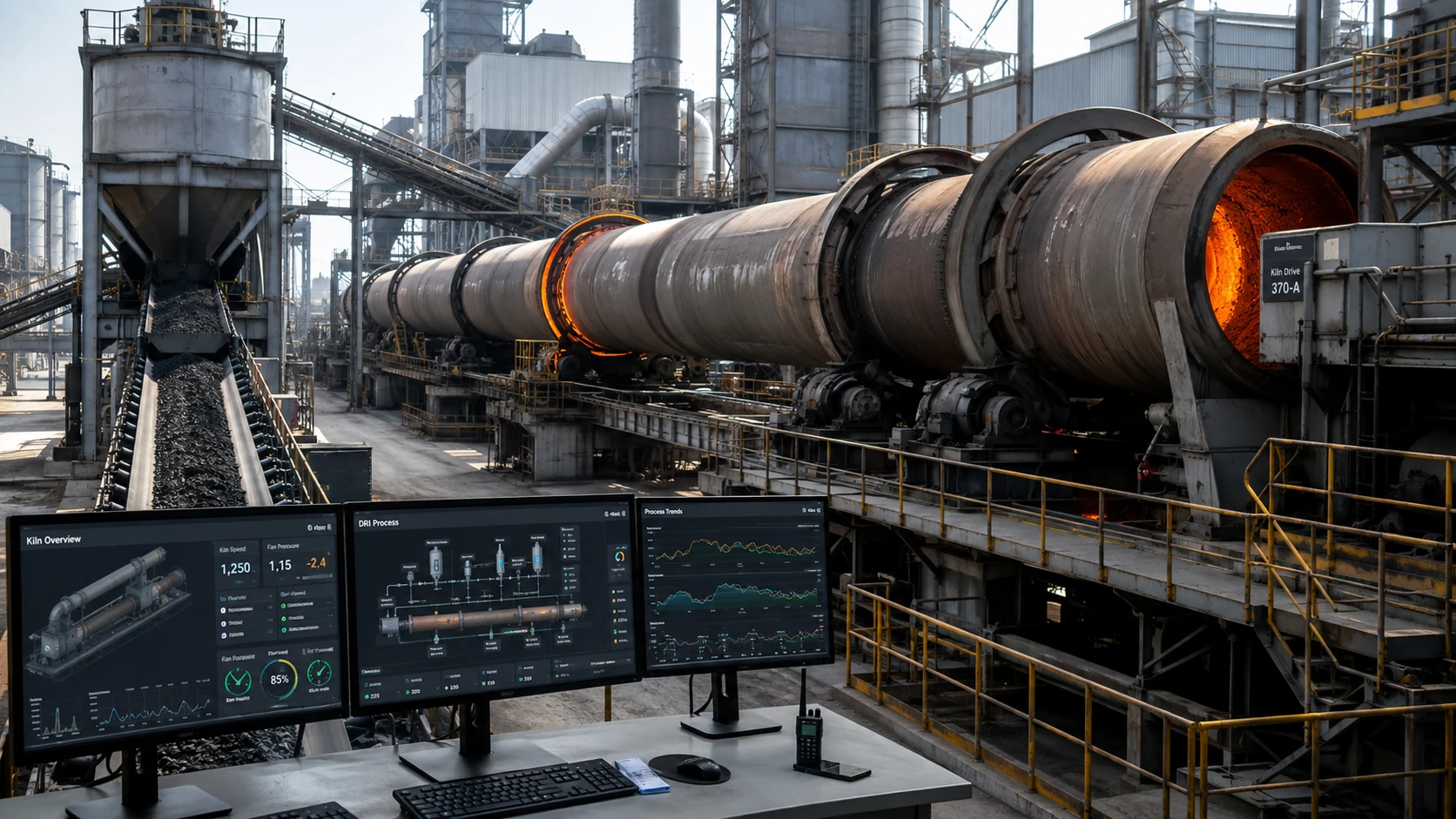 Rotary-Kiln DRI Control Model