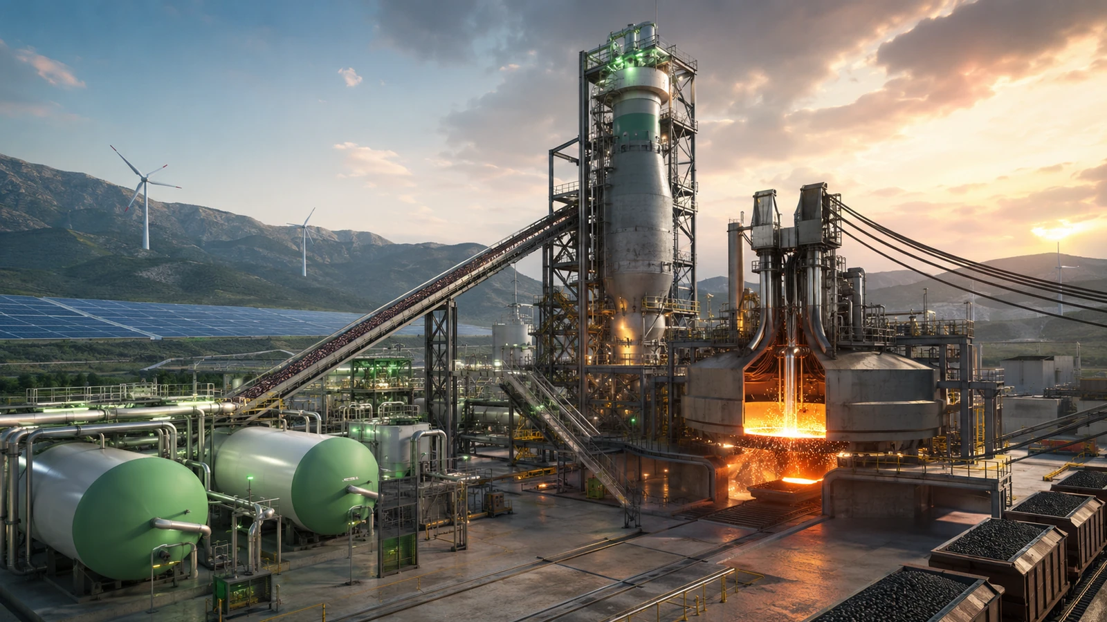 Green steel process intelligence